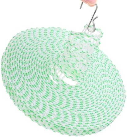 uxcell Windproof Clothesline, 10M 33ft Plastic Non-Slip Clothes Drying Rope - Image 3