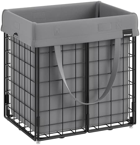 SONGMICS Laundry Hamper, Collapsible, 11 Gal. by Unknown