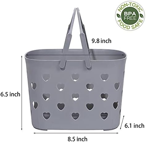 Portable Shower Caddy with handle Plastic Shower Basket Organizer - Image 6