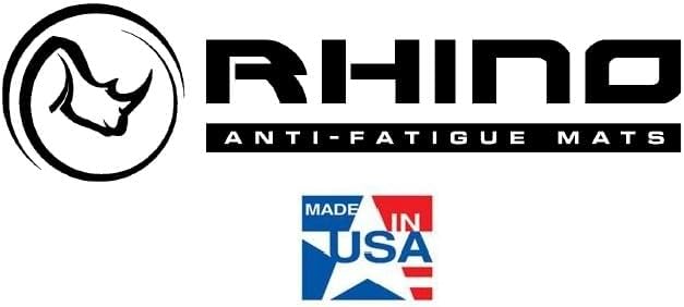 Rhino Mats, Softwoods Anti Fatigue Floor Mat, Commercial Grade Kitchen Mat, Standing Desk Mat, Office, Garage or Anywhere, Standing Comfort. (Driftwood, 3' x 15' x 7/8")