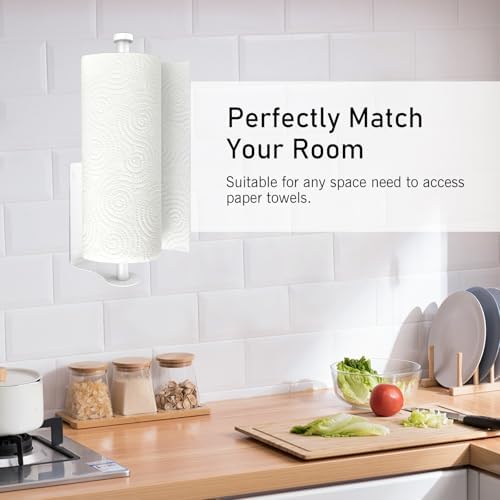 SetSail Paper Towel Holder, Paper Towel Holder Under Cabinet - Image 4