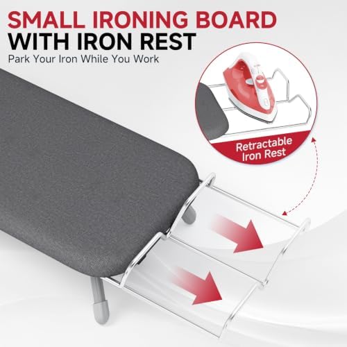 APEXCHASER Small Ironing Board, Iron Board - Image 3