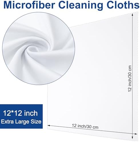 Frienda 12 Pack Large Glass Cleaning Cloth - Image 2