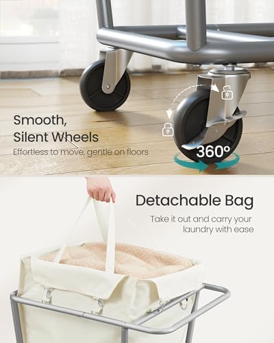 SONGMICS 1-Section Laundry Basket - Image 5