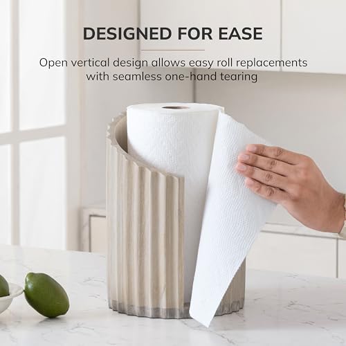 Anji Mountain Wooden Paper Towel Holder - Image 5