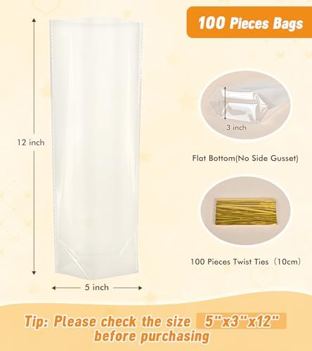 Flat Bottom Cellophane Bags - Image 2