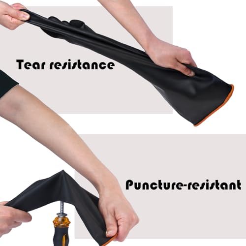 Chemical Resistant Latex Gloves - Image 5