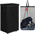 DOKEHOM 90L X-Large Rolling Laundry Basket Hamper on Wheels by DOKEHOM