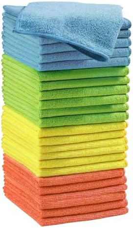 Microfiber Cleaning Cloths, Ultra Absorbent, Streak-Free, and Household Cleaning by ZODISTORE