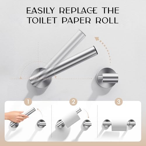 Day Moon™ - Toilet Paper Holder - Modern Roll Holder - Image 4