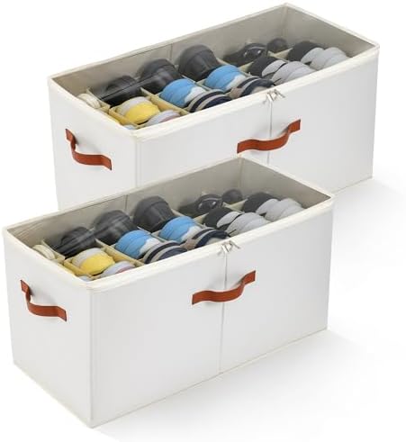 2-Pack Extra Large Shoe Organizer by KitHero
