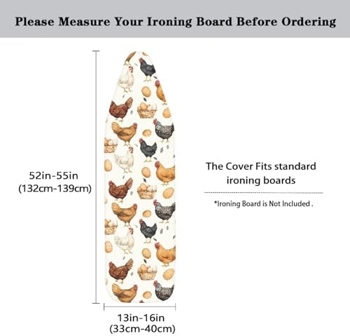 Rooster Ironing Board Cover Iron Board Cover Accessories - Image 5