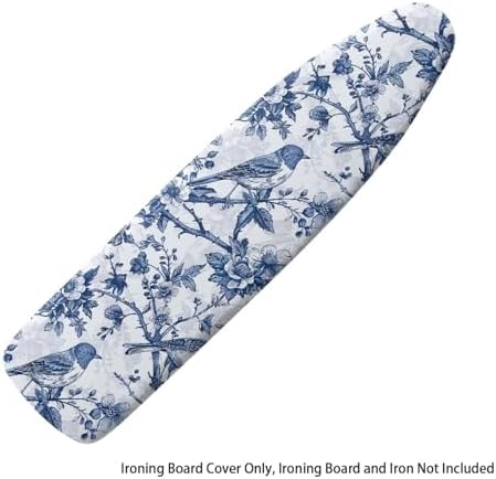 Vintage Blue Hummingbird Ironing Board Covers Fits Standard Sizes Ironing Board - Image 6