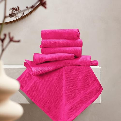 GLAMBURG Ultra Soft 12-Piece Washcloths Set 13x13-100% Ringspun Cotton - Image 3