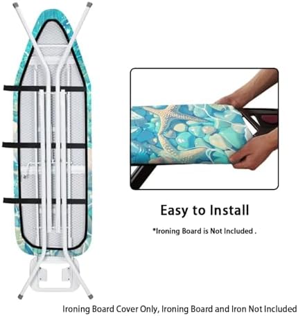 Sea Beach Starfish Ironing Board Cover Cover Heat-Reflective Scorch Resistant - Image 4