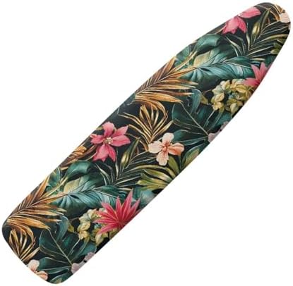 Leaves Floral Ironing Board Covers Standard Stylish Washable Ironing Board by Darisoco