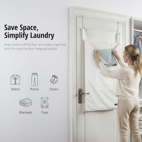 DECOMOMO Hanging Laundry Hamper - Image 4