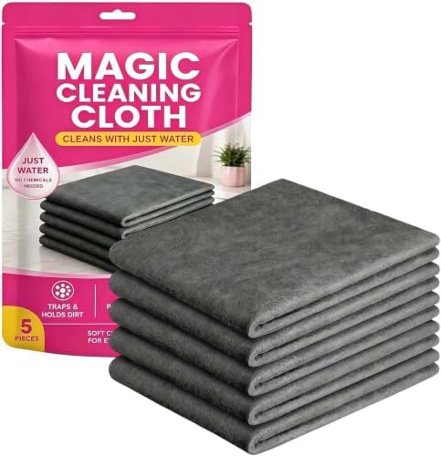 Gemie Magic Cleaning Cloth, GemieCloth Magic Cloth, Lint Free by Ylahdent