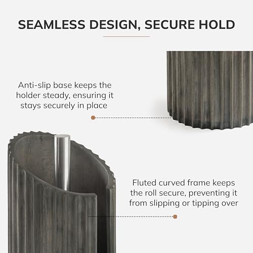 Anji Mountain Wooden Paper Towel Holder - Image 4