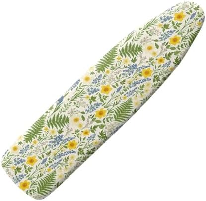 Wild Flower Floral Ironing Board Pad and Cover Durable Thick Daisy Ironing by Hinthetall