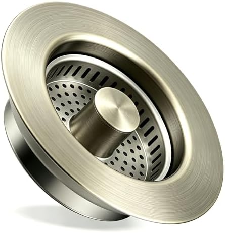 TGOSOMT Kitchen Sink Drain Strainer Stopper, Anti-Clog & Quick Drain by TGOSOMT%C2%AE
