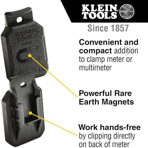 KLEIN TOOLS 69445 Magnetic Hanger Without Strap Clamp Meters and Multimeters - Image 2