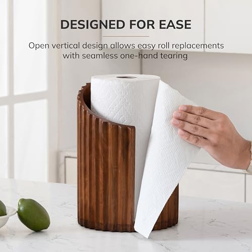 Anji Mountain Wooden Paper Towel Holder - Image 5