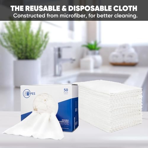Microfiber Wholesale Mwipes – Microfiber Rags in a Box, Bulk 400 Count – - Image 2