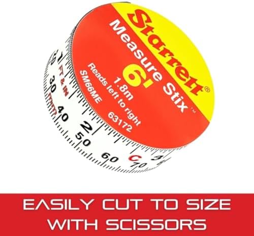Starrett Tape Measure Stix, 3/4" x 72", S12 Style - Image 5