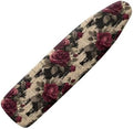 Red Rose Ironing Board Cover 15x54 Inches Standard Retro Newspaper Ironing by Daulesho