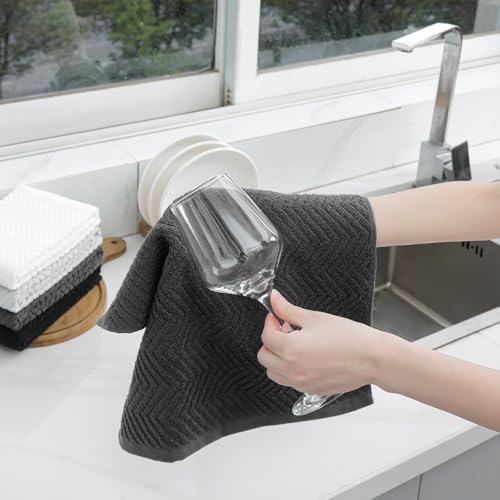 100% Cotton Kitchen Dish Towels Set - Image 6