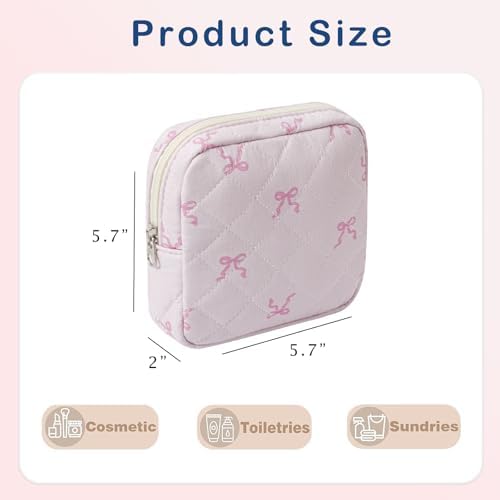 RSRSLEII Mini Quilted Makeup Pouch - Image 2