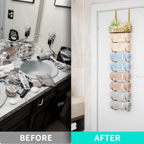 HapiRm Towel Racks for Bathroom Storage - Image 5