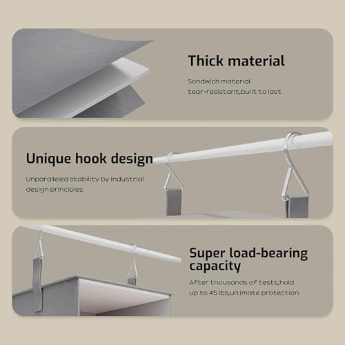 6-Shelf Hanging Closet Organizer - Image 6