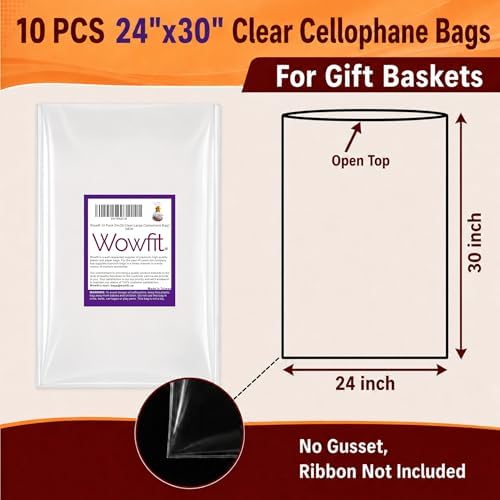 Wowfit 24x30 Large Cellophane Bags - Image 3