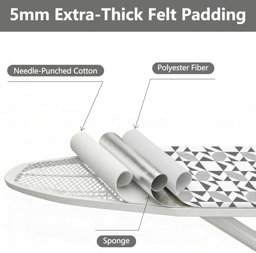 Ironing Board Covers and Pad, 15 * 54in Standard Size, - Image 3