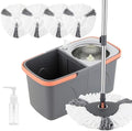 Spin Mop and Detachable Bucket Set by Unknown
