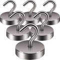 Neosmuk Magnetic Hooks Large Opening, 80lb+ Cruise Hooks, 6 Pack by Neosmuk