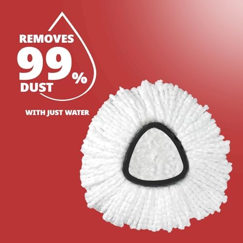 Mop Replace Head, 6 Pack Spin Mop Replacement Head Easywring 1-Tank System - Image 3