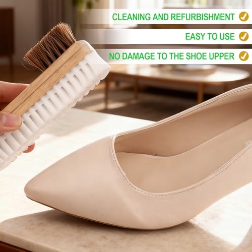 2pcs 2-in-1 Suede Shoe Brushes - Image 7