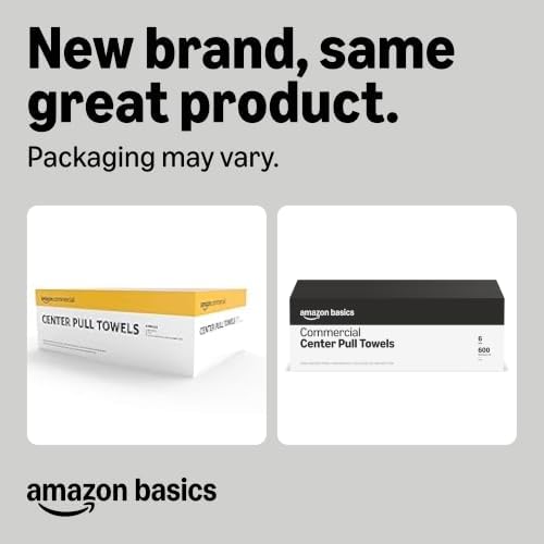 Amazon Basics 2-Ply White 7.6" Center Pull Paper Towels | Bulk Centerfeed Hand - Image 2