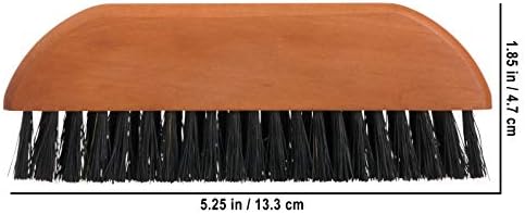 Redecker Natural Pig Bristle Pocket Clothes Brush - Image 4