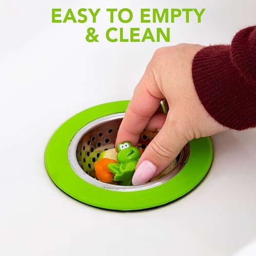 Joie Ribbit Kitchen Sink Strainer Basket Garbage Disposal Drain Cover - Image 4