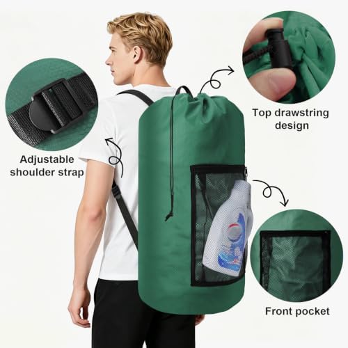 Laundry Bag Backpack Durable Laundry Bag - Image 3
