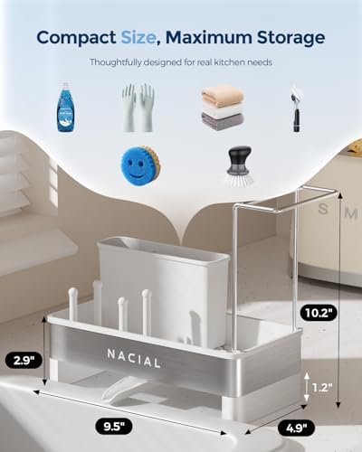 Nacial Kitchen Sink Organizer, Sink Caddy - Image 2