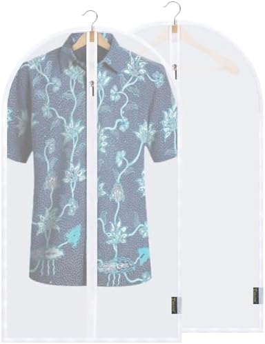 BALEINE 2PK Garment Bags for Hanging Clothes by BALEINE