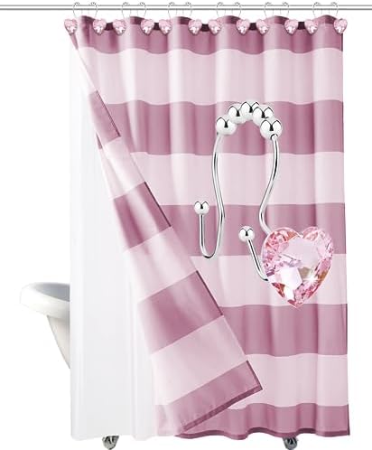 Shower Curtain Hooks Rings for Bathroom - Image 5