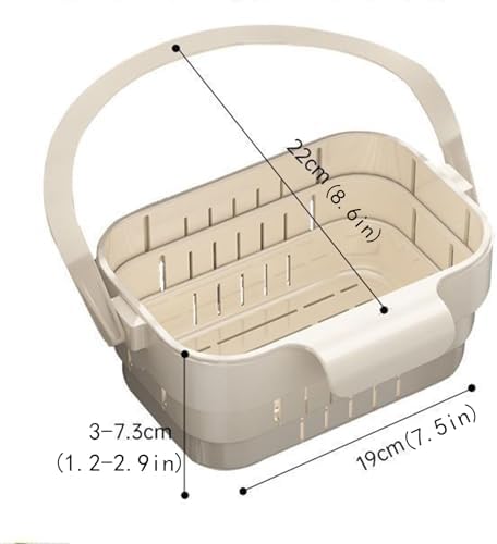Foldable Hanging Sink Drain Basket No-Drill Removable Sink Filter - Image 4