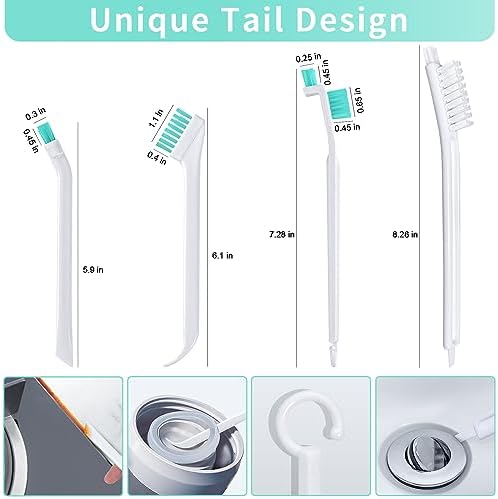 Small Cleaning Brushes Set, Tiny Detail Scrub Cleaner Tool Gadget Kitchen - Image 6