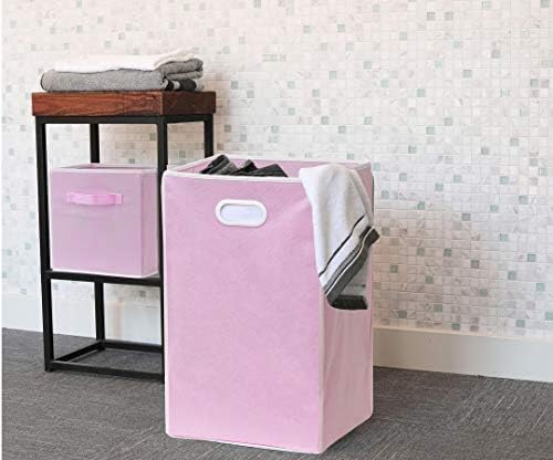 Simple Houseware Foldable Closet Laundry Hamper Basket - Image 5